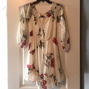 Off the shoulder dress